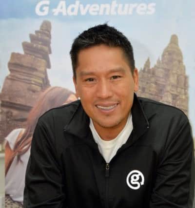 Bruce Poon Tip founder of travel company, G Adventures and has brought Travelsphere in Market Harborough.
PICTURE: ANDREW CARPENTER