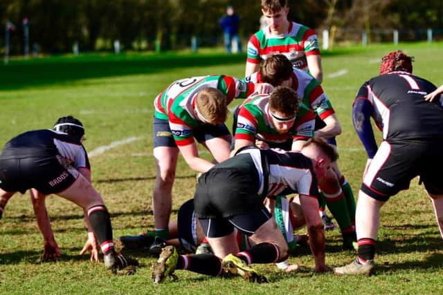 Lutterworth have made it to the last eight of the National Colts Cup. Pictures courtesy of Chris Shore