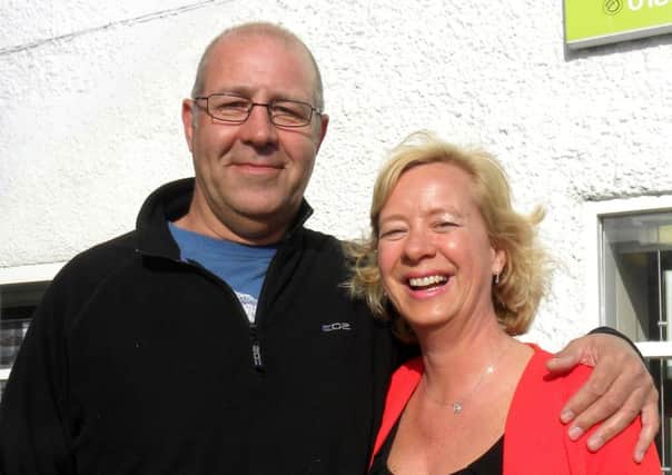 Elaine Read and Graeme Winn relocated to Market Harborough from Rayleigh in Essex last year.