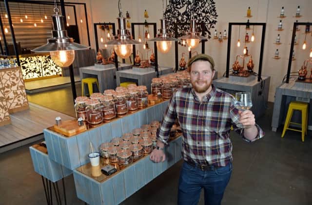 Simon Brannon of Two Birds gin - one of the businesses that will be celebrated at the Spirit of Harborough event.