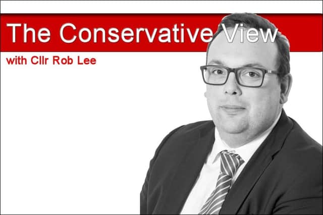 The Conservative View with Cllr Rob Lee SUS-170623-111550001