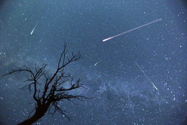 Look out for stunning meteor showers this month